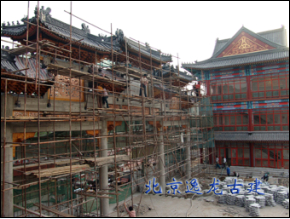 新建四柱七樓牌樓