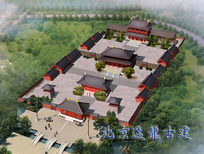 Dinghui temple design